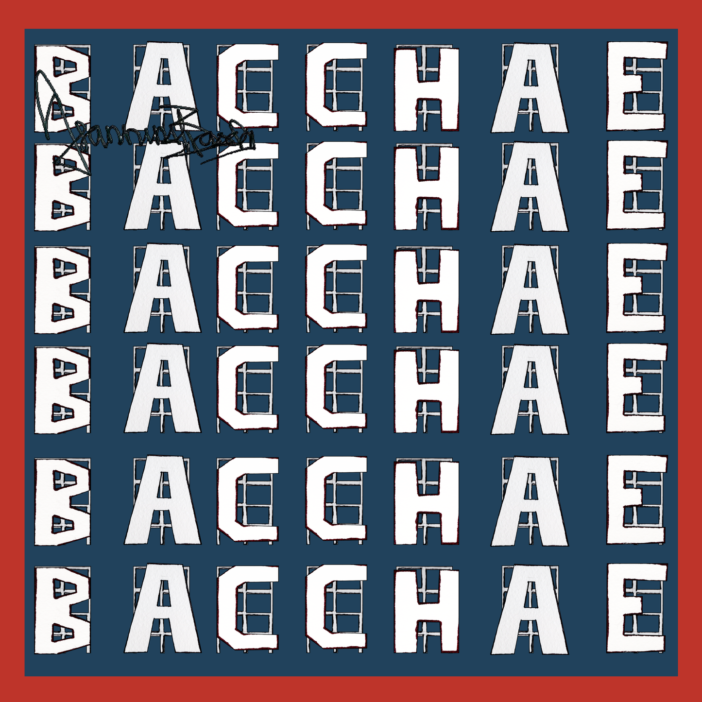 Bacchae Small Scarf