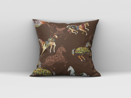 Horses cushion