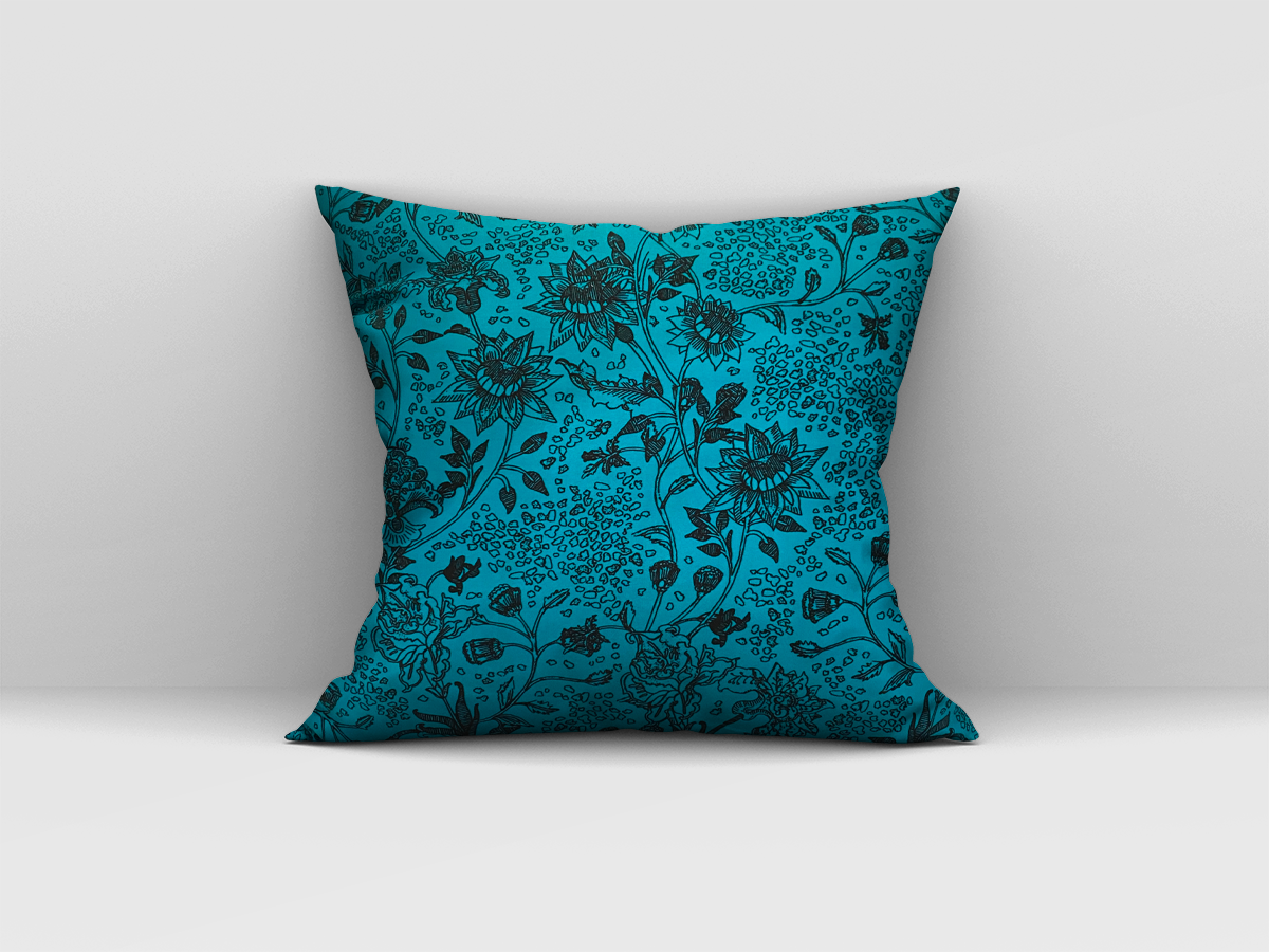 Damask cushion