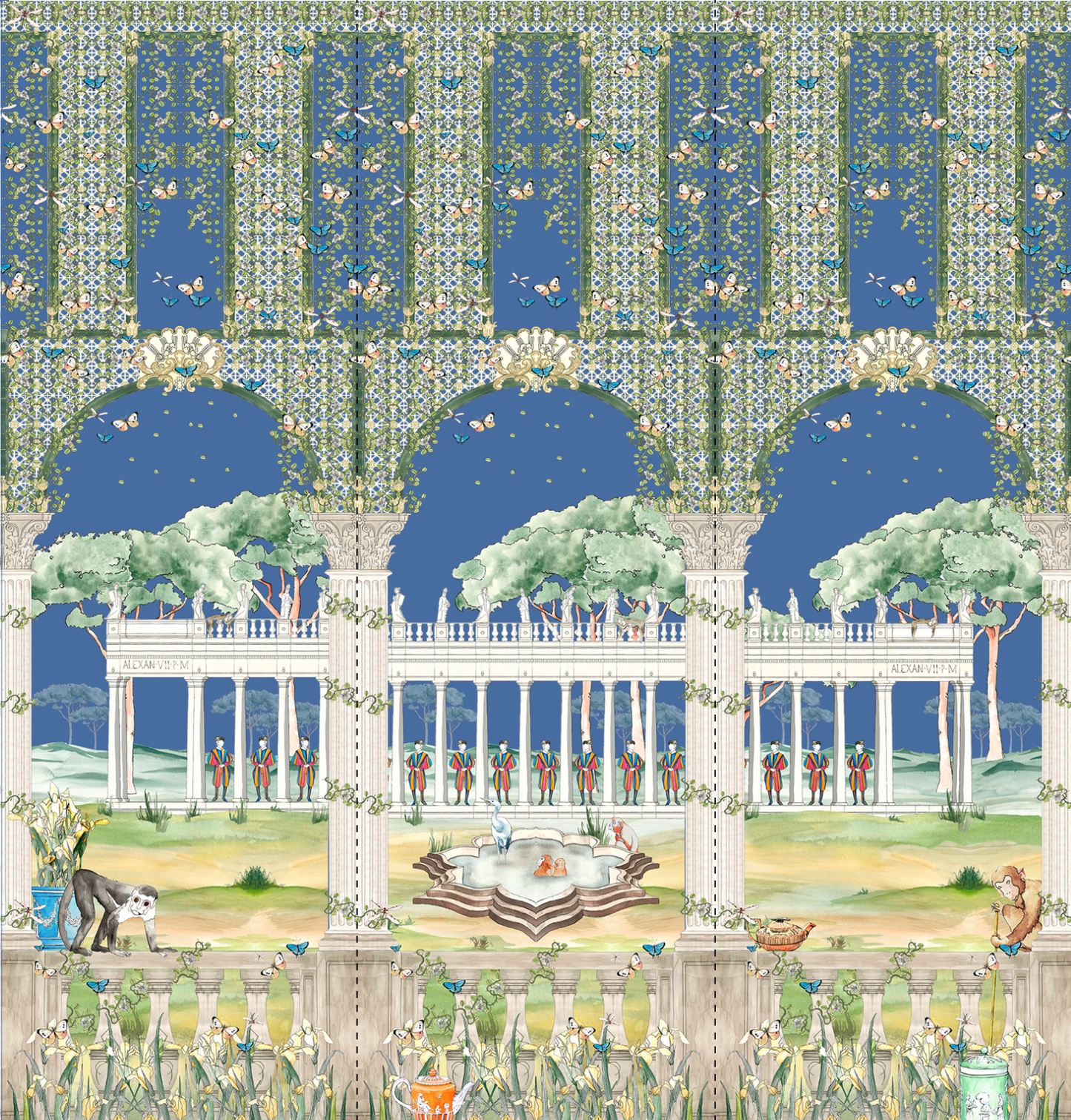 Wallpaper panel San Pietro