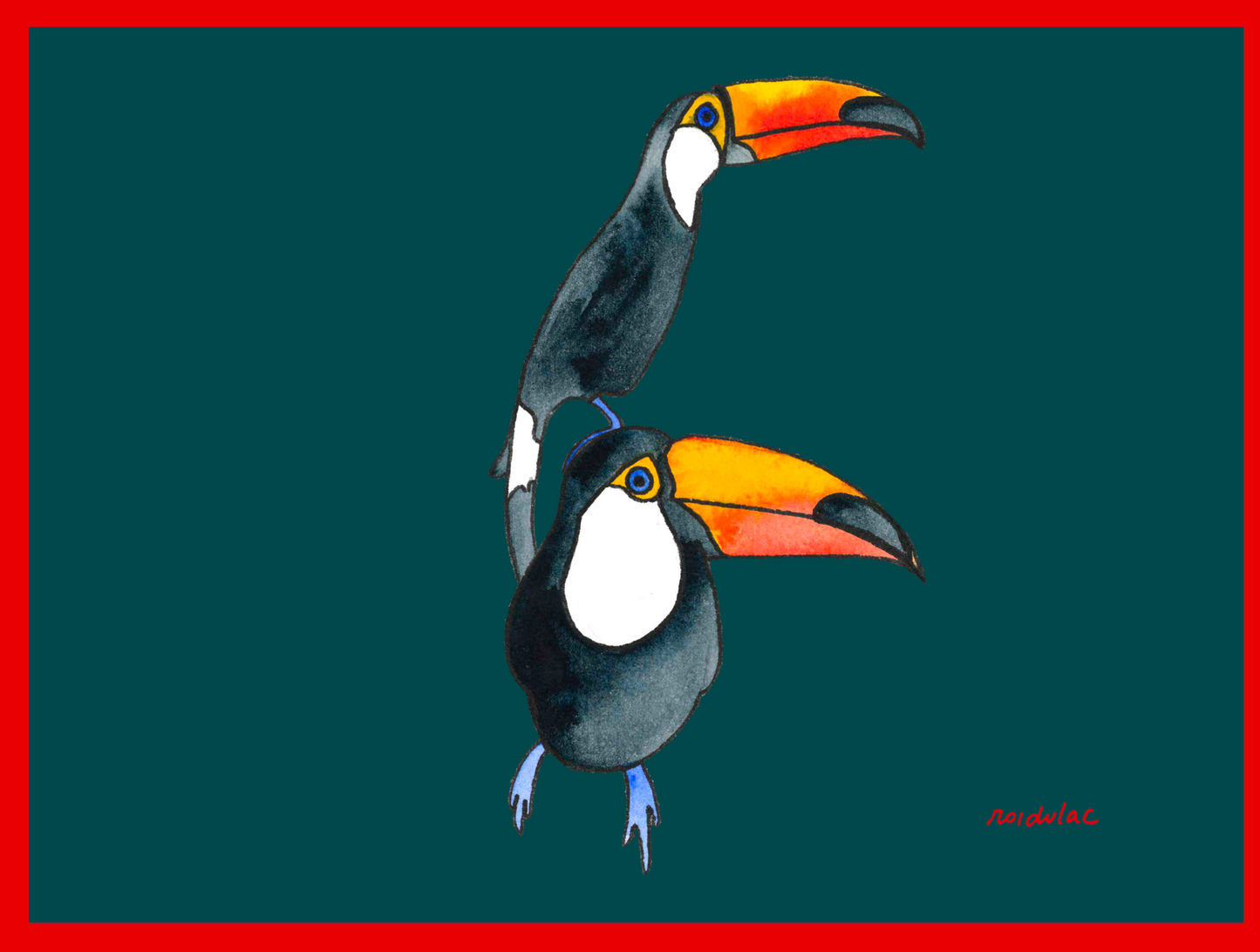 Placemat Toucans