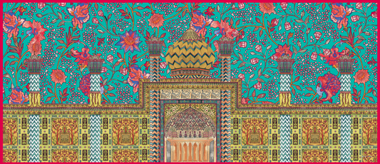 Scarf Taj Mahal